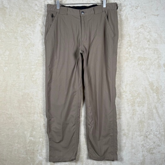 Duluth Trading Co. Pants - Duluth Trading Co. Nylon Pants Women's Large L 30 Beige Hiking Outdoor Casual